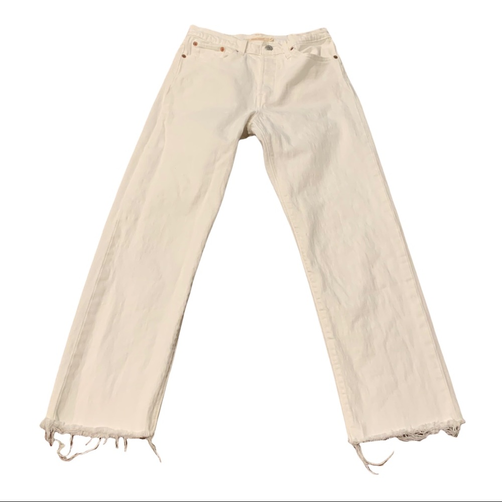 Levi’s Women’s White Wedgie Straight Jeans Size 27
